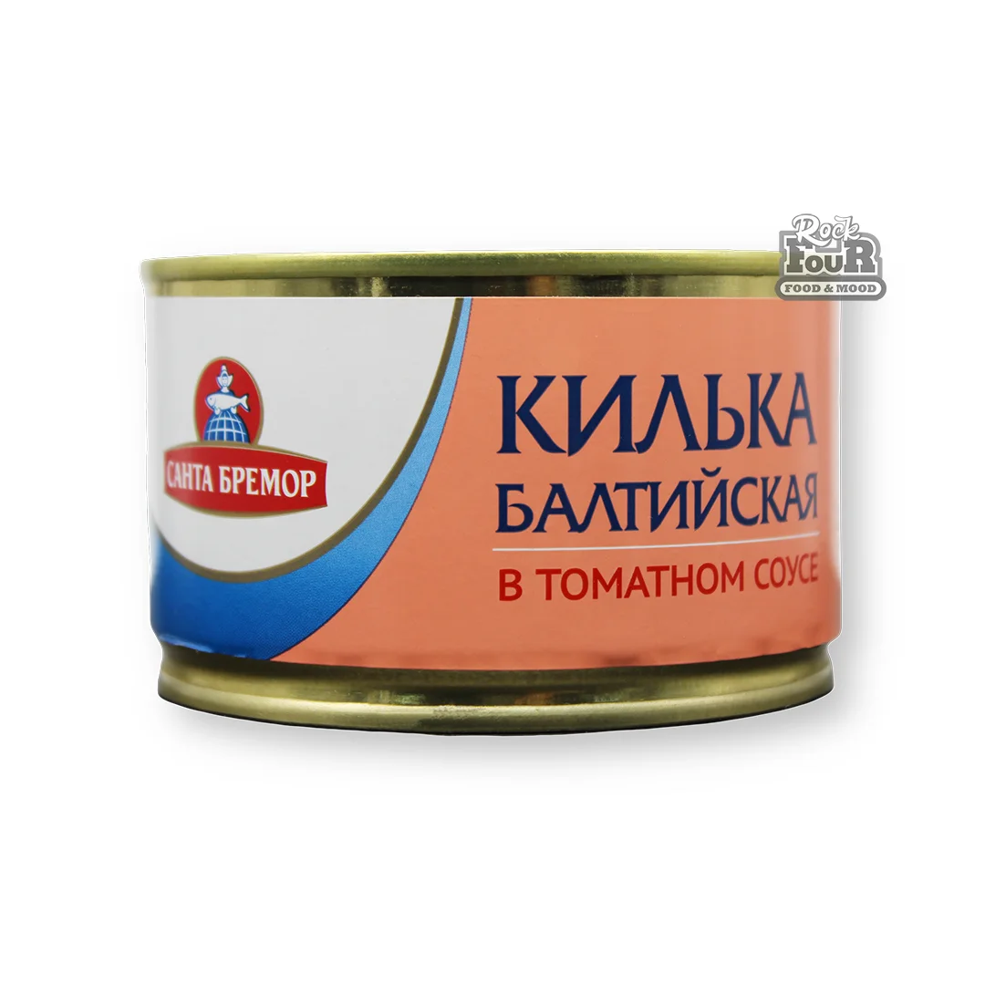 Sprat in tomato sauce "Santa Bremor" 240g